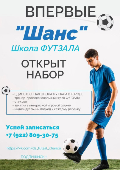 Школа футзала "Шанс".